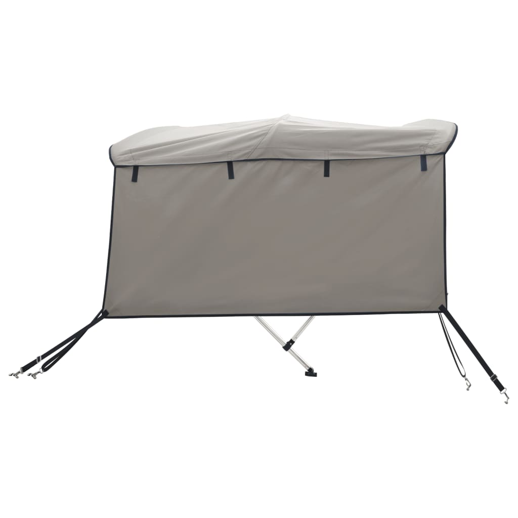 Tenda bimini s 3 luka i bočnim stijenkama 183x(137-152)x137 cm