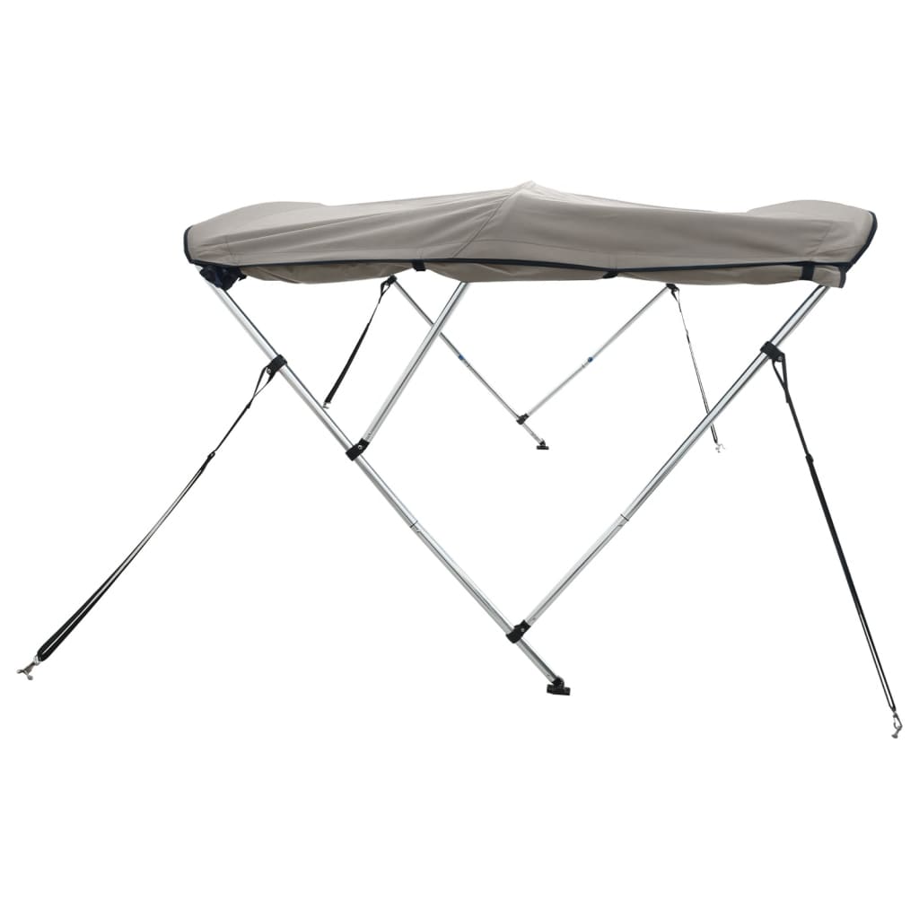 Tenda bimini s 3 luka i bočnim stijenkama 183x(137-152)x137 cm