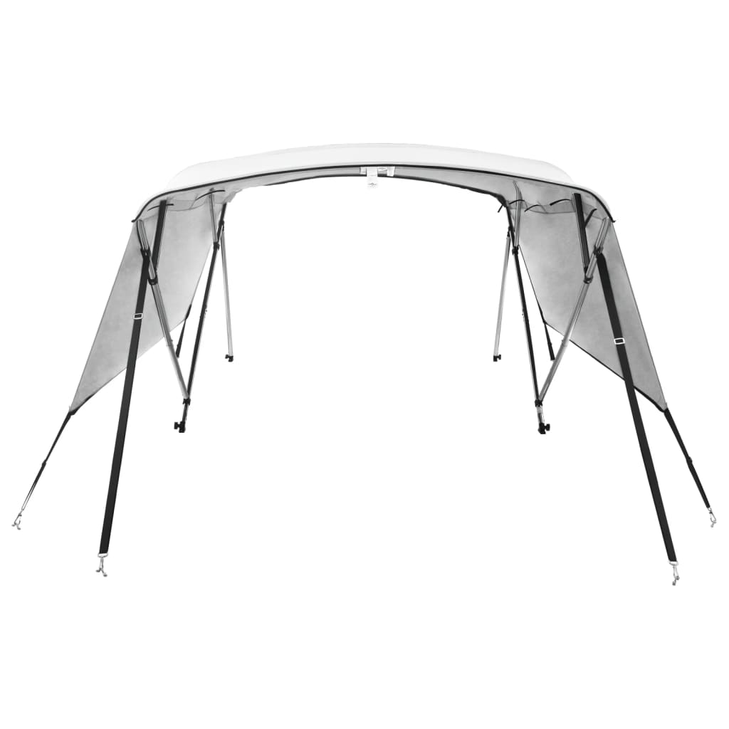 Tenda bimini s 4 luka i bočnim stijenkama 243x(170-182)x137 cm