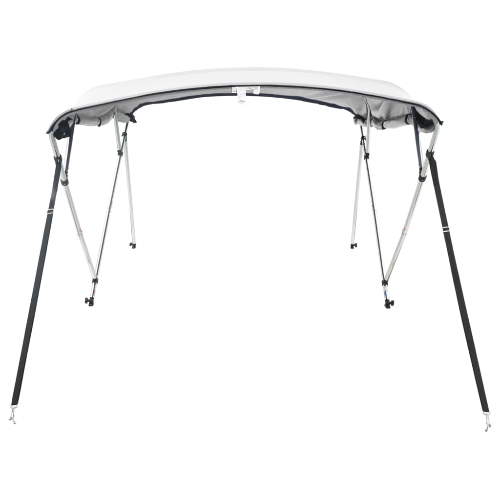 Tenda bimini s 4 luka i bočnim stijenkama 243x(170-182)x137 cm