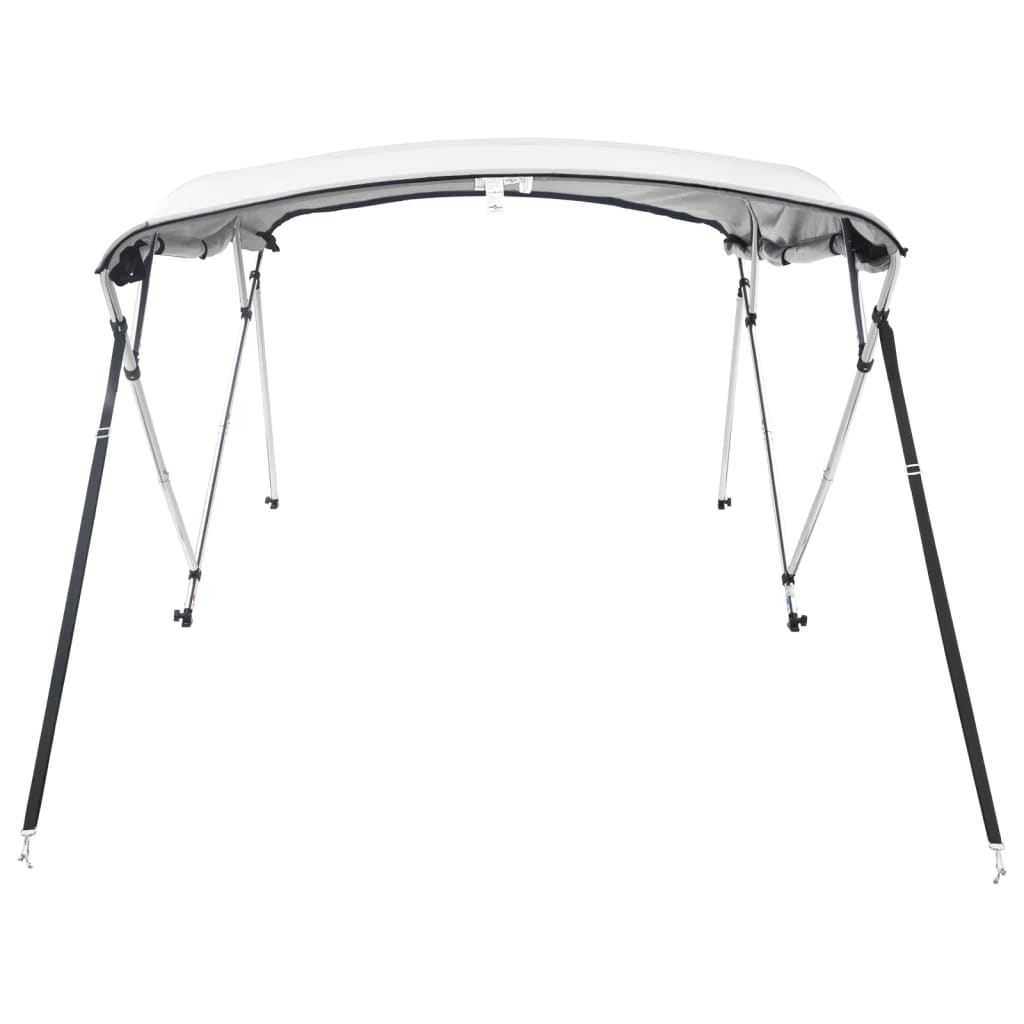 Tenda bimini s 4 luka i bočnim stijenkama 243x(185-198)x137 cm