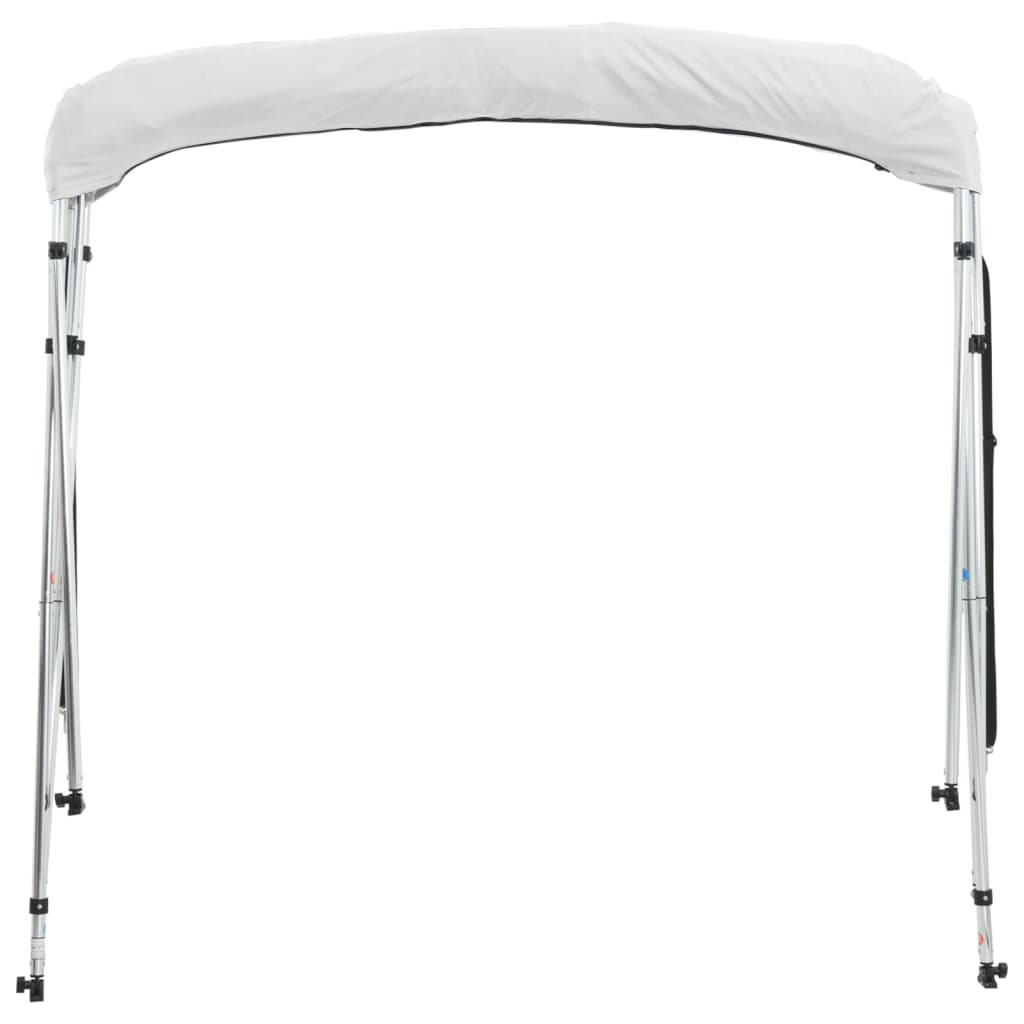 Tenda bimini s 4 luka i bočnim stijenkama 243x(185-198)x137 cm