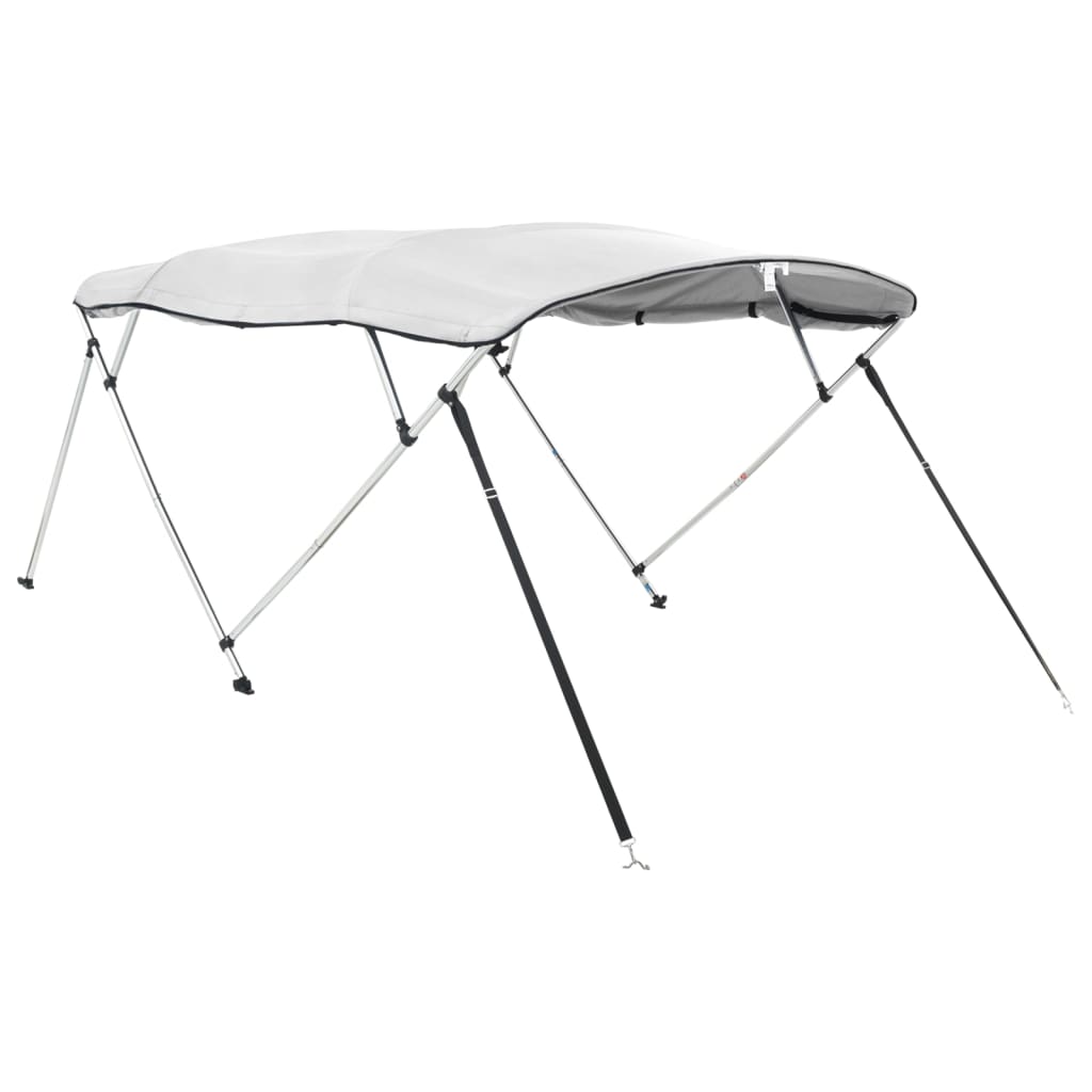Tenda bimini s 4 luka i bočnim stijenkama 243x(230-244)x137 cm