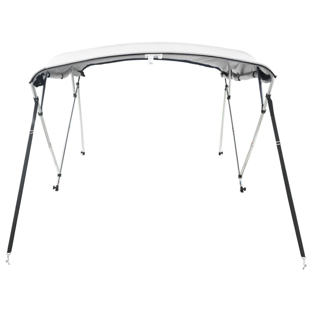 Tenda bimini s 4 luka i bočnim stijenkama 243x(230-244)x137 cm