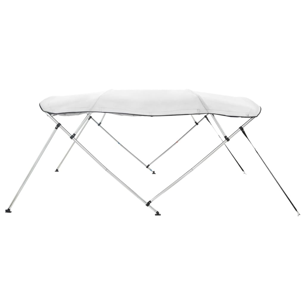 Tenda bimini s 4 luka i bočnim stijenkama 243x(230-244)x137 cm
