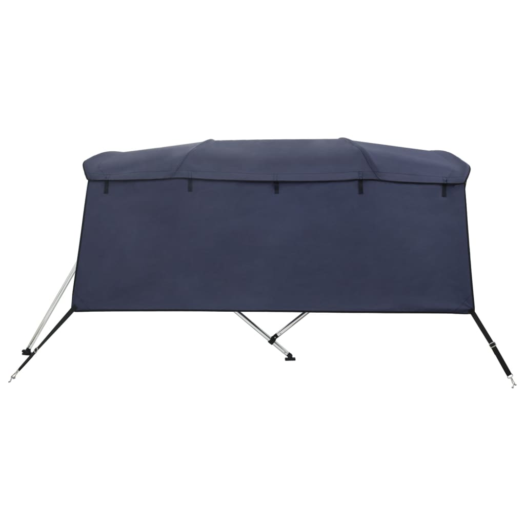 Tenda bimini s 4 luka i bočnim stijenkama 243x(170-182)x137 cm