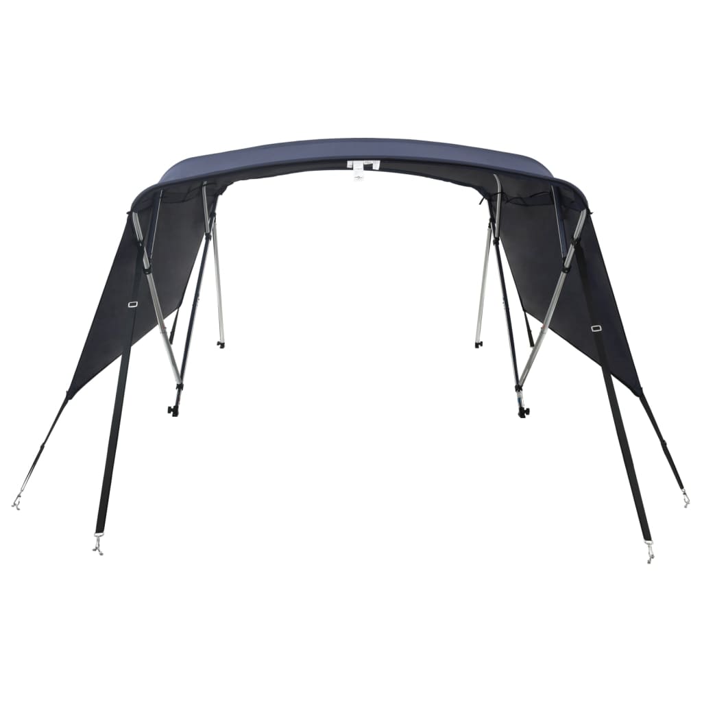 Tenda bimini s 4 luka i bočnim stijenkama 243x(230-244)x137 cm