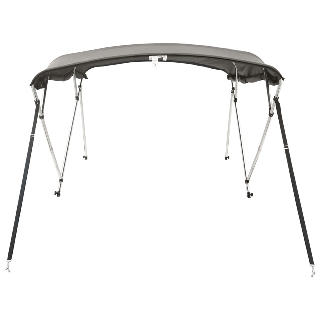 Tenda bimini s 4 luka i bočnim stijenkama 243x(185-198)x137 cm