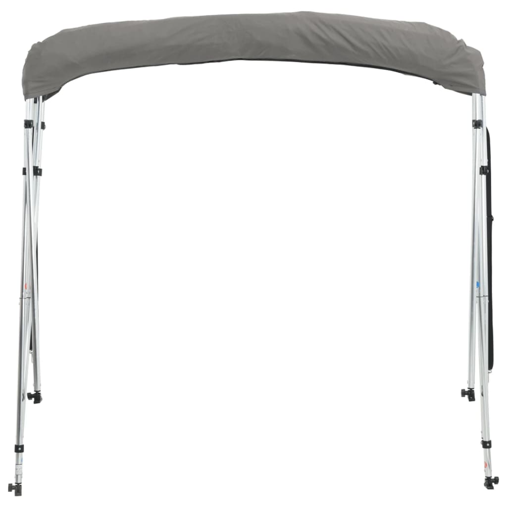 Tenda bimini s 4 luka i bočnim stijenkama 243x(185-198)x137 cm