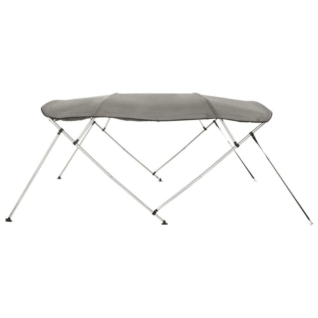 Tenda bimini s 4 luka i bočnim stijenkama 243x(185-198)x137 cm