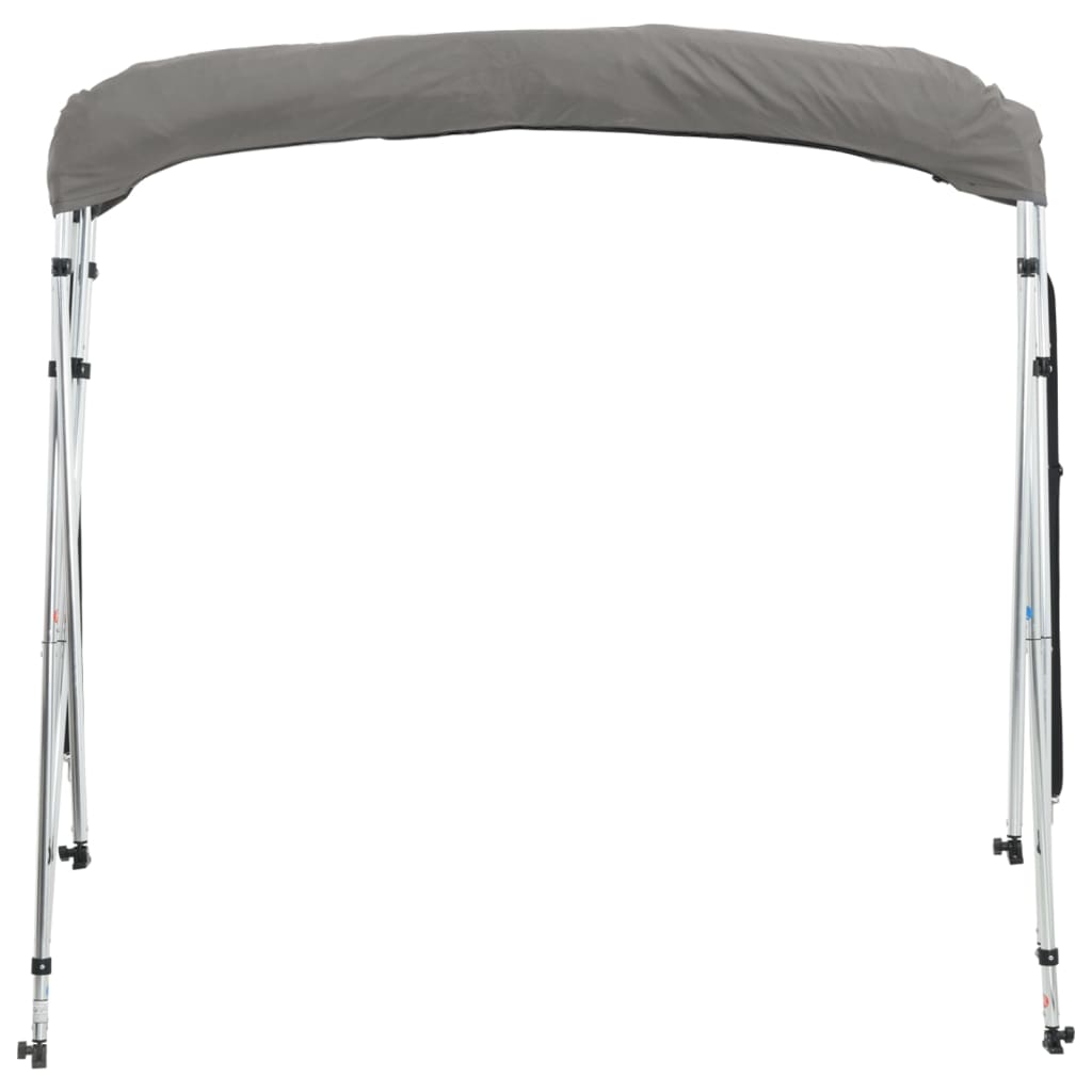 Tenda bimini s 4 luka i bočnim stijenkama 243x(200-213)x137 cm
