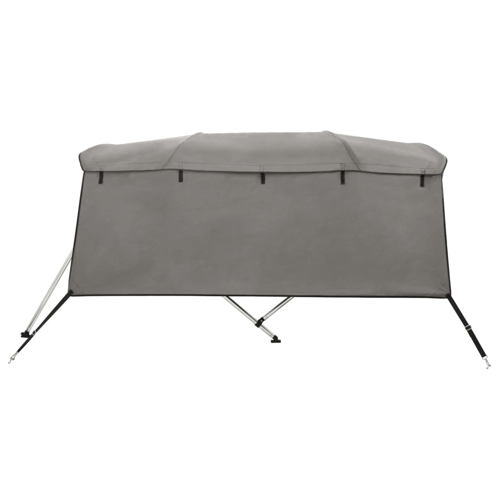 Tenda bimini s 4 luka i bočnim stijenkama 243x(200-213)x137 cm