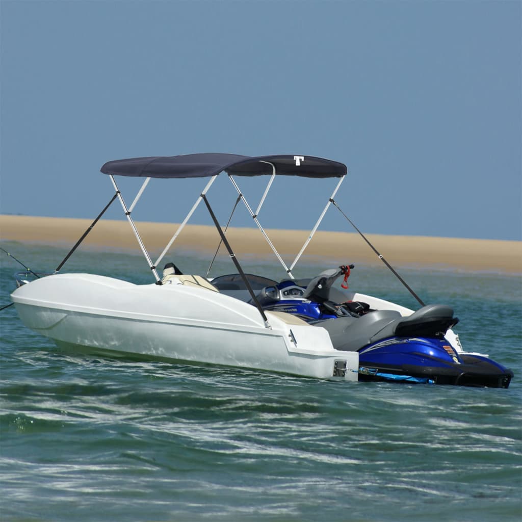 Tenda bimini s 3 luka i mrežastim zidovima 183x(154-167)x137 cm