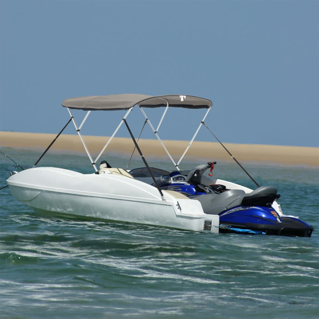 Tenda bimini s 3 luka i mrežastim zidovima 183x(137-152)x137 cm