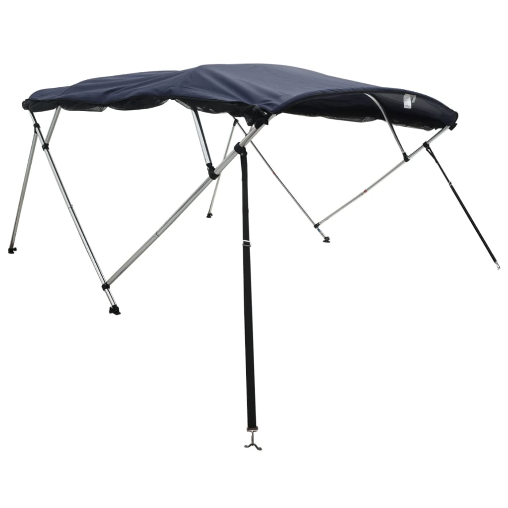 Tenda bimini s 4 luka i mrežastim zidovima 243x(170-182)x137 cm