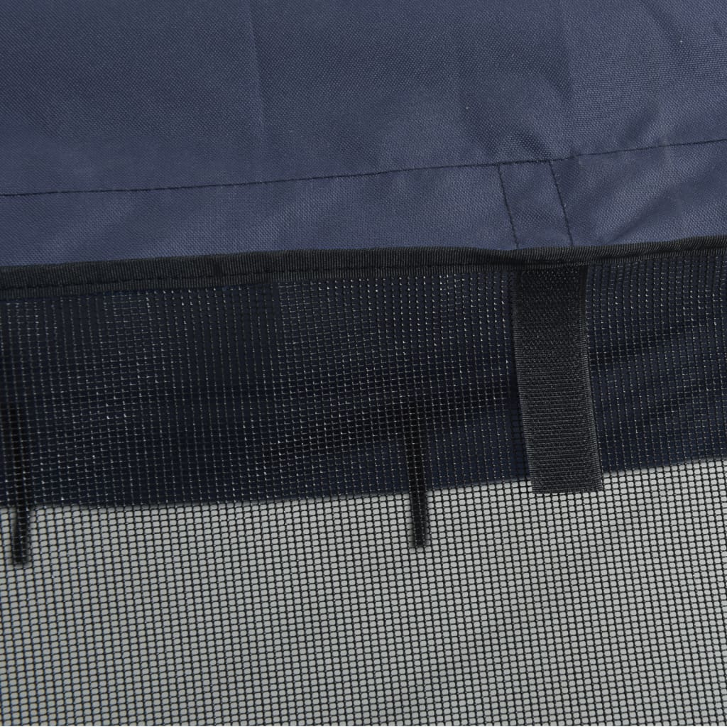 Tenda bimini s 4 luka i mrežastim zidovima 243x(185-198)x137 cm
