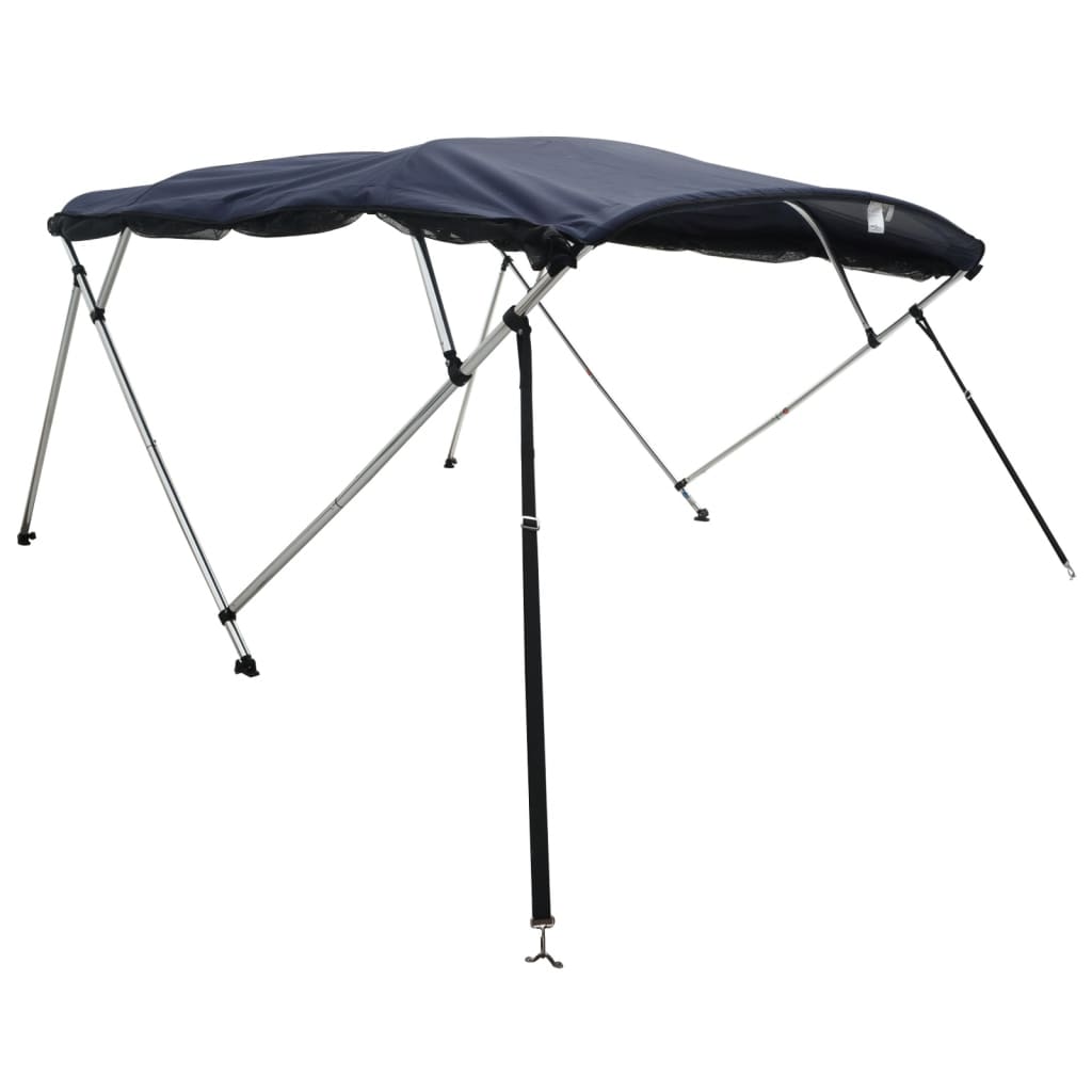 Tenda bimini s 4 luka i mrežastim zidovima 243x(230-244)x137 cm