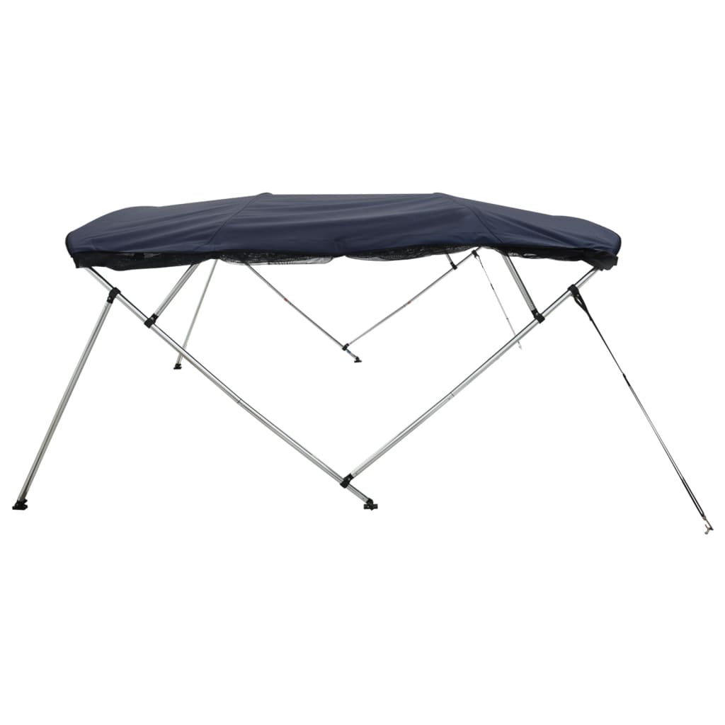 Tenda bimini s 4 luka i mrežastim zidovima 243x(230-244)x137 cm
