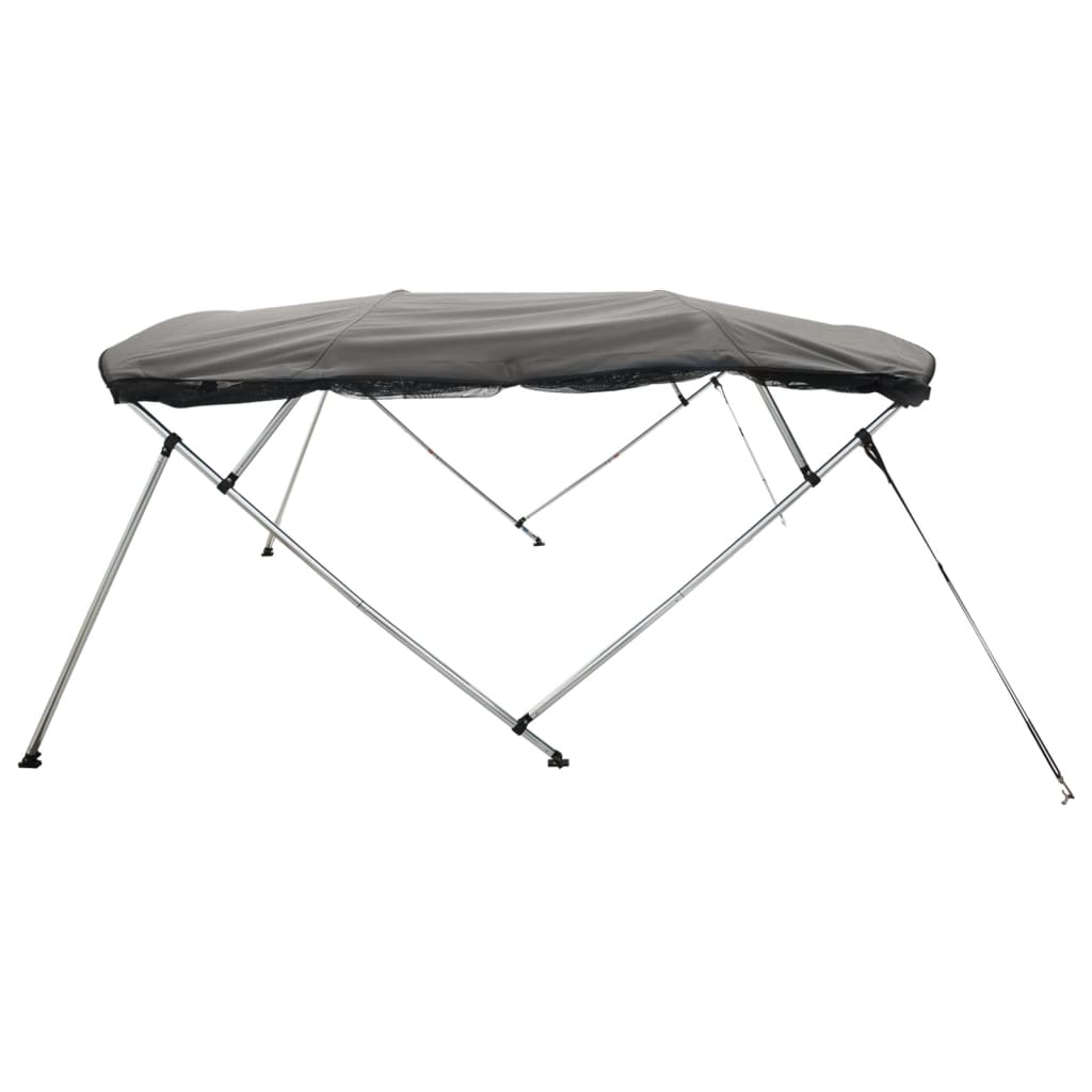 Tenda bimini s 4 luka i mrežastim zidovima 243x(170-182)x137 cm