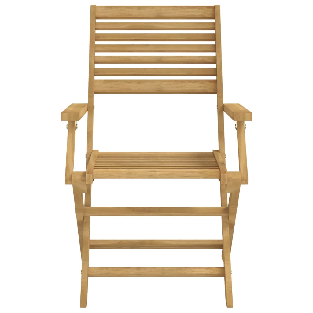 Sklopive vrtne stolice 6 kom 54,5x61,5x86,5 cm od drva bagrema