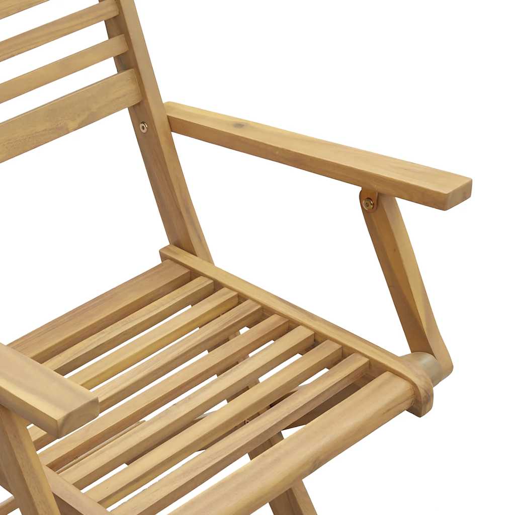 Sklopive vrtne stolice 6 kom 54,5x61,5x86,5 cm od drva bagrema
