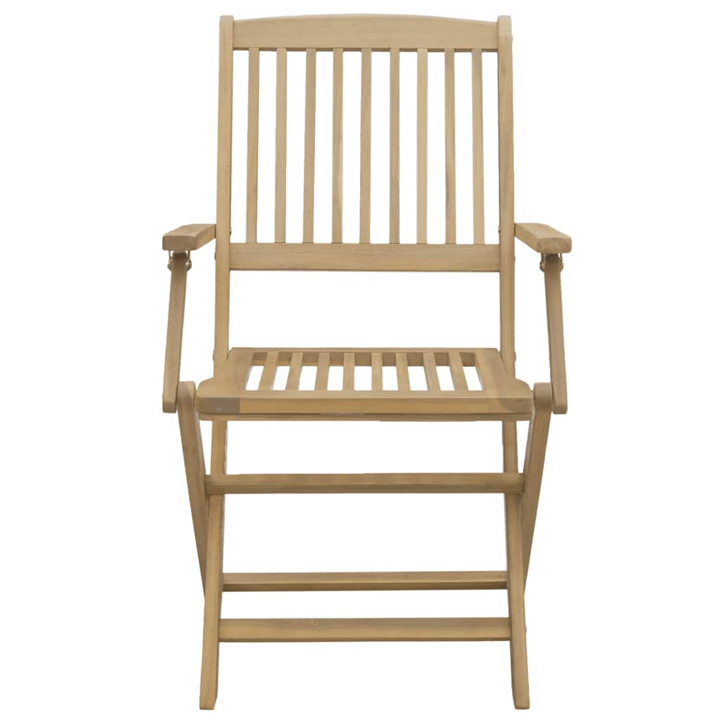 Sklopive vrtne stolice 8 kom 54x61x88 cm od drva bagrema
