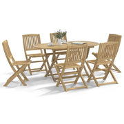 Sklopive vrtne stolice 6 kom 44x50x88 cm od drva bagrema