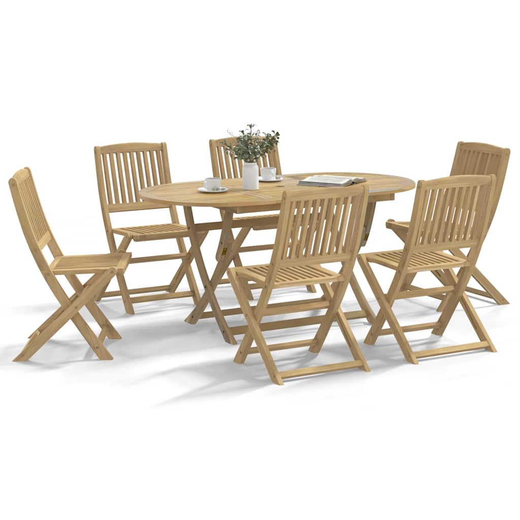 Sklopive vrtne stolice 6 kom 44x50x88 cm od drva bagrema
