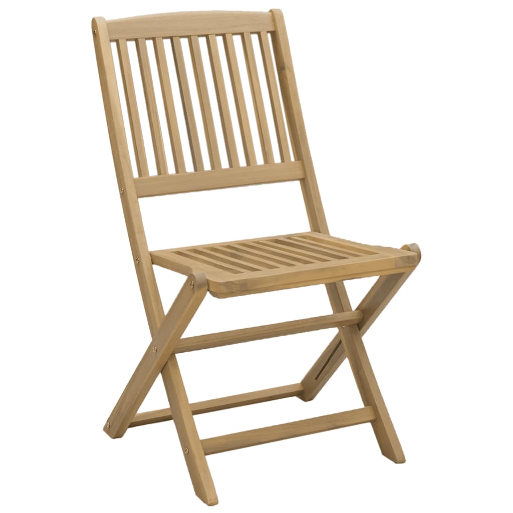 Sklopive vrtne stolice 8 kom 44x50x88 cm od drva bagrema