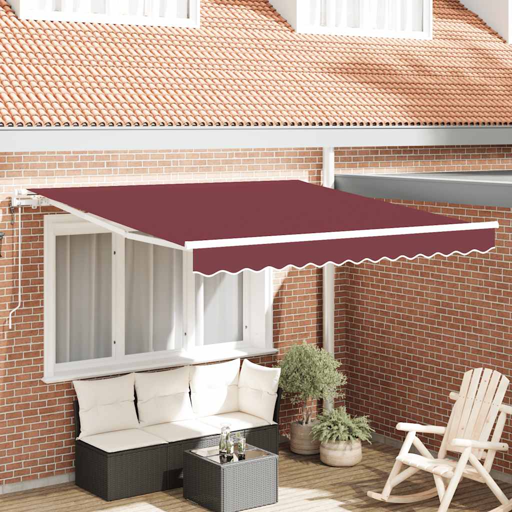 Tenda na automatsko uvlačenje bordo 300 x 250 cm
