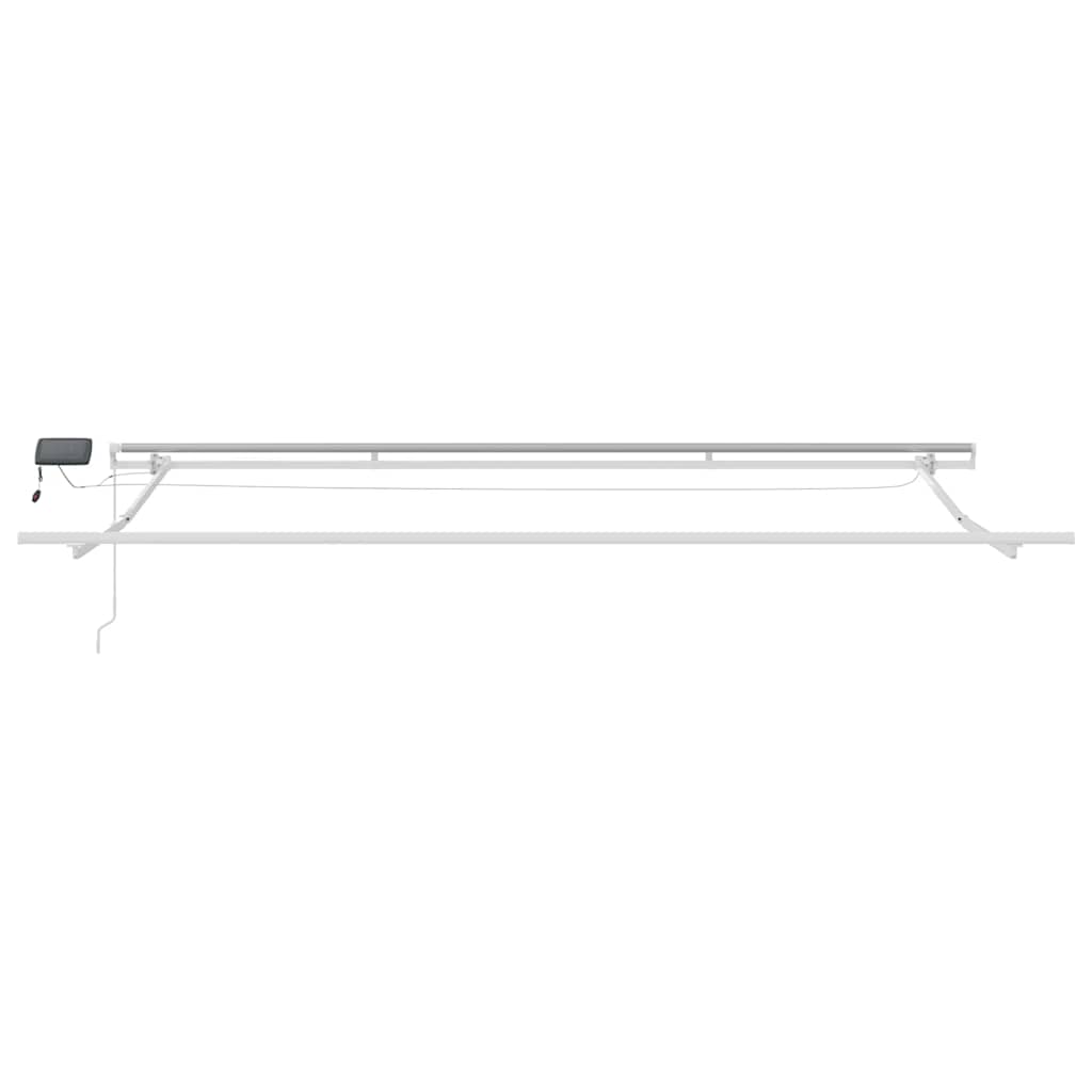 Tenda na ručno uvlačenje s LED bordo 450 x 300 cm
