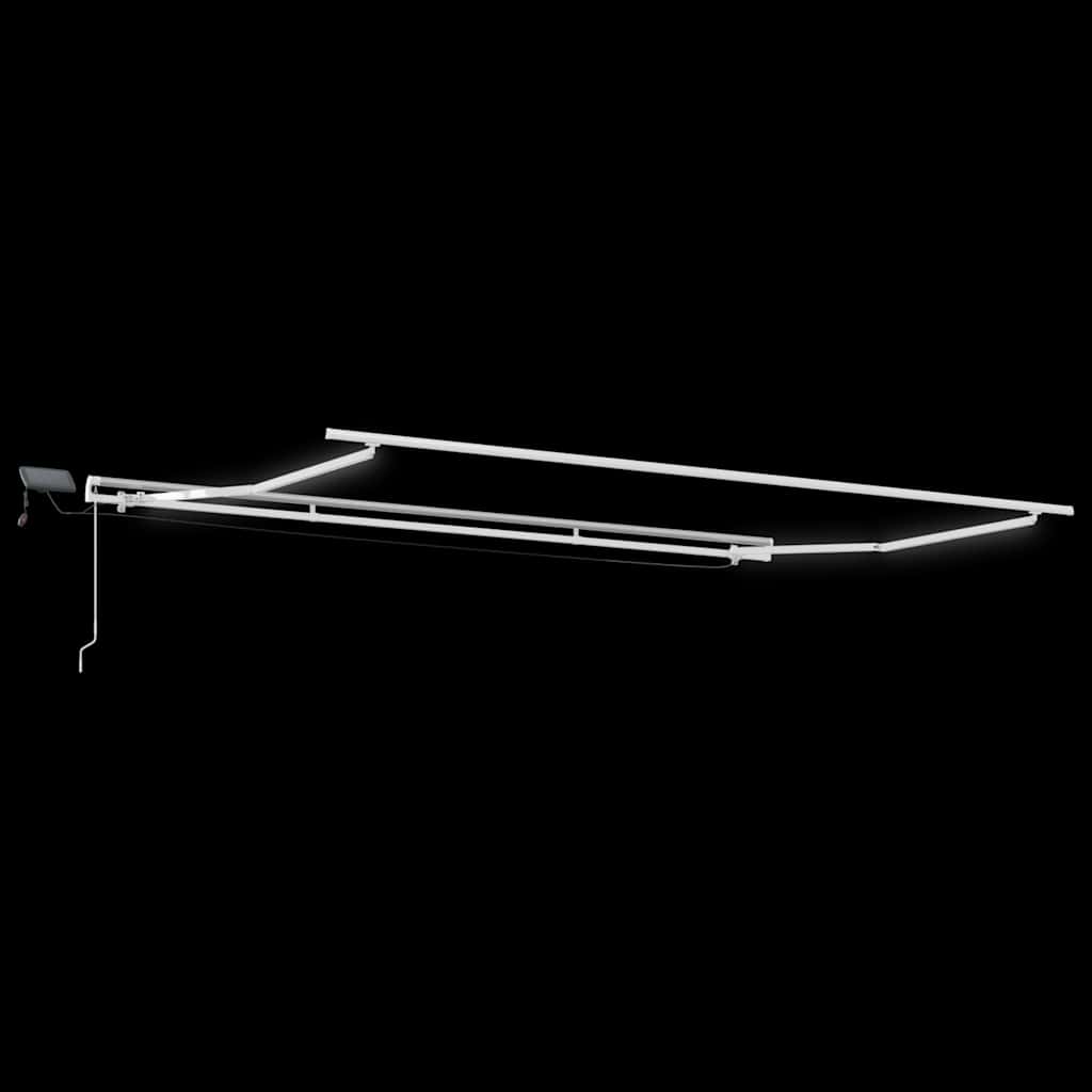 Tenda na ručno uvlačenje s LED bordo 450 x 300 cm
