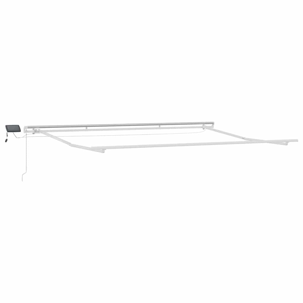 Tenda na ručno uvlačenje s LED bordo 500 x 300 cm