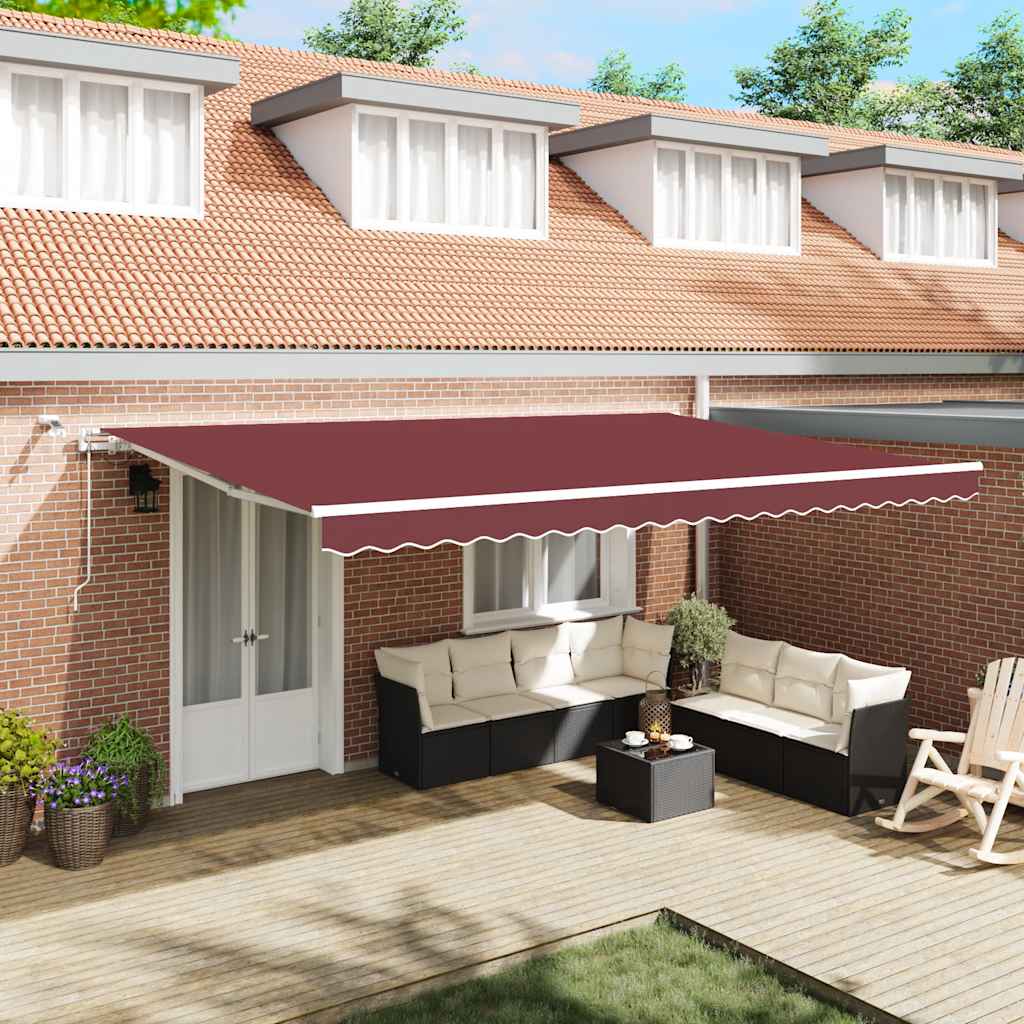 Tenda na automatsko uvlačenje s LED bordo 500x300 cm
