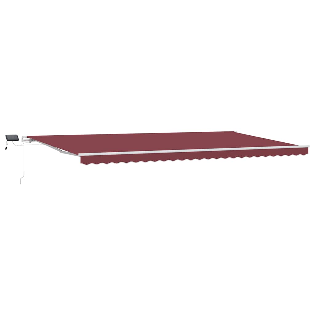 Tenda na ručno uvlačenje s LED bordo 600 x 300 cm