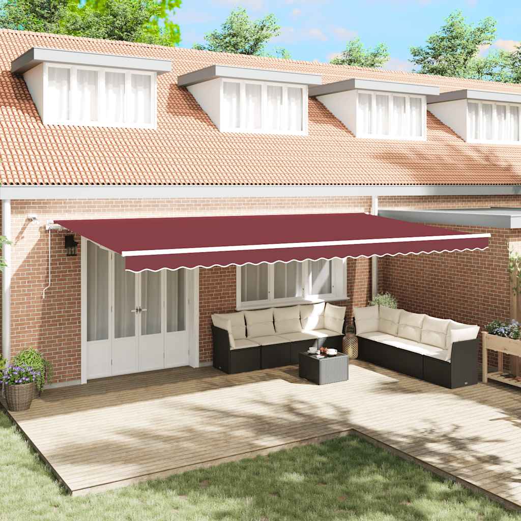 Tenda na automatsko uvlačenje s LED bordo 600x3500 cm