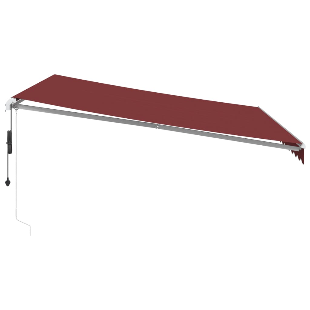 Tenda na automatsko uvlačenje bordo 400 x 350 cm