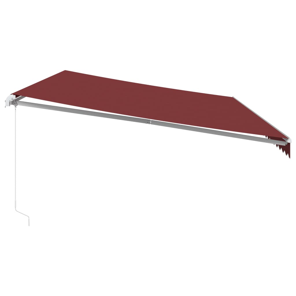 Tenda na ručno uvlačenje s LED bordo 600 x 350 cm
