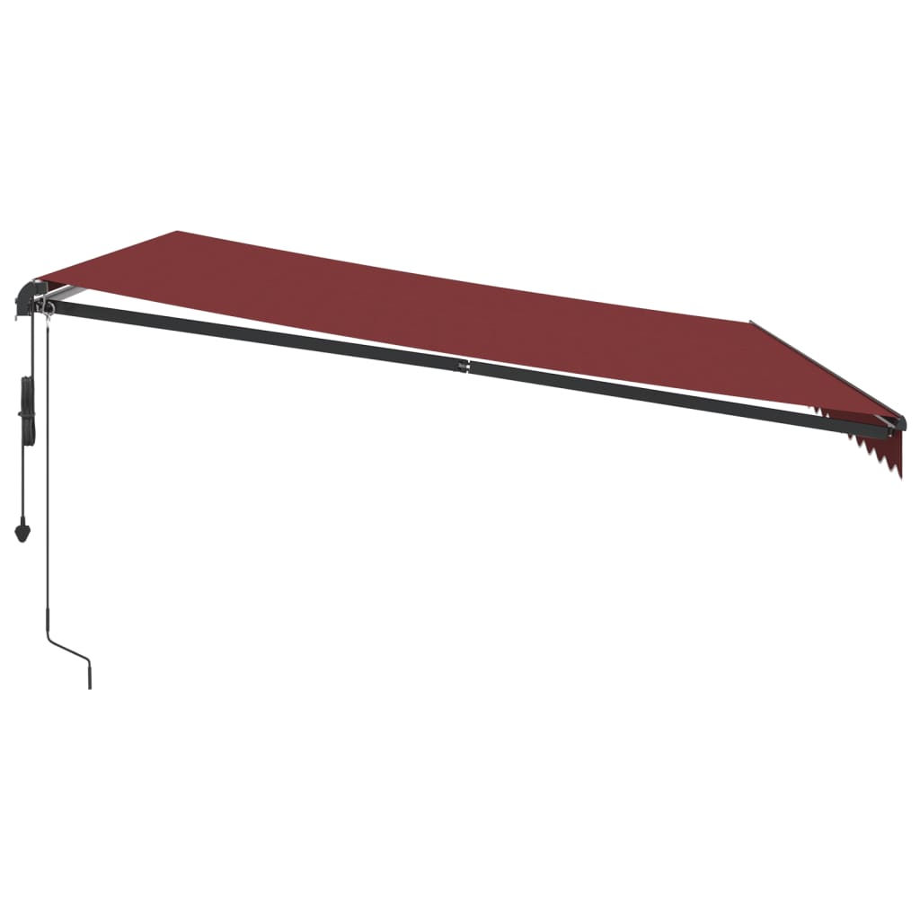 Tenda na automatsko uvlačenje bordo 450 x 350 cm