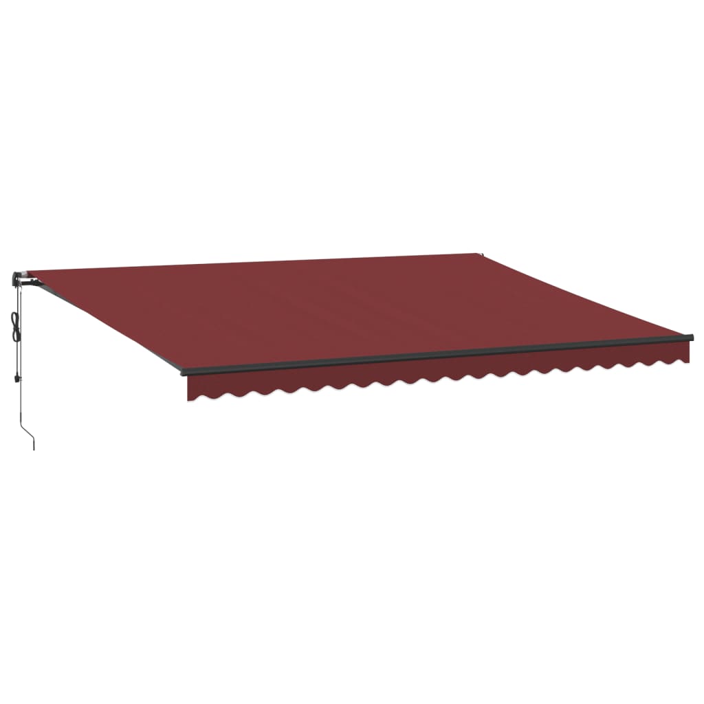 Tenda na automatsko uvlačenje bordo 500 x 350 cm