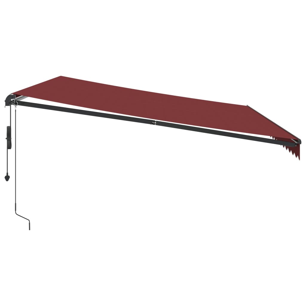 Tenda na automatsko uvlačenje bordo 500 x 350 cm