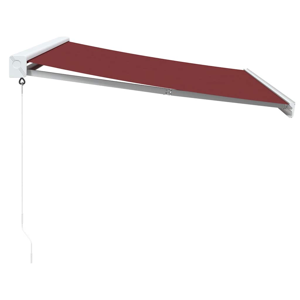 Tenda na ručno uvlačenje bordo 350 x 250 cm