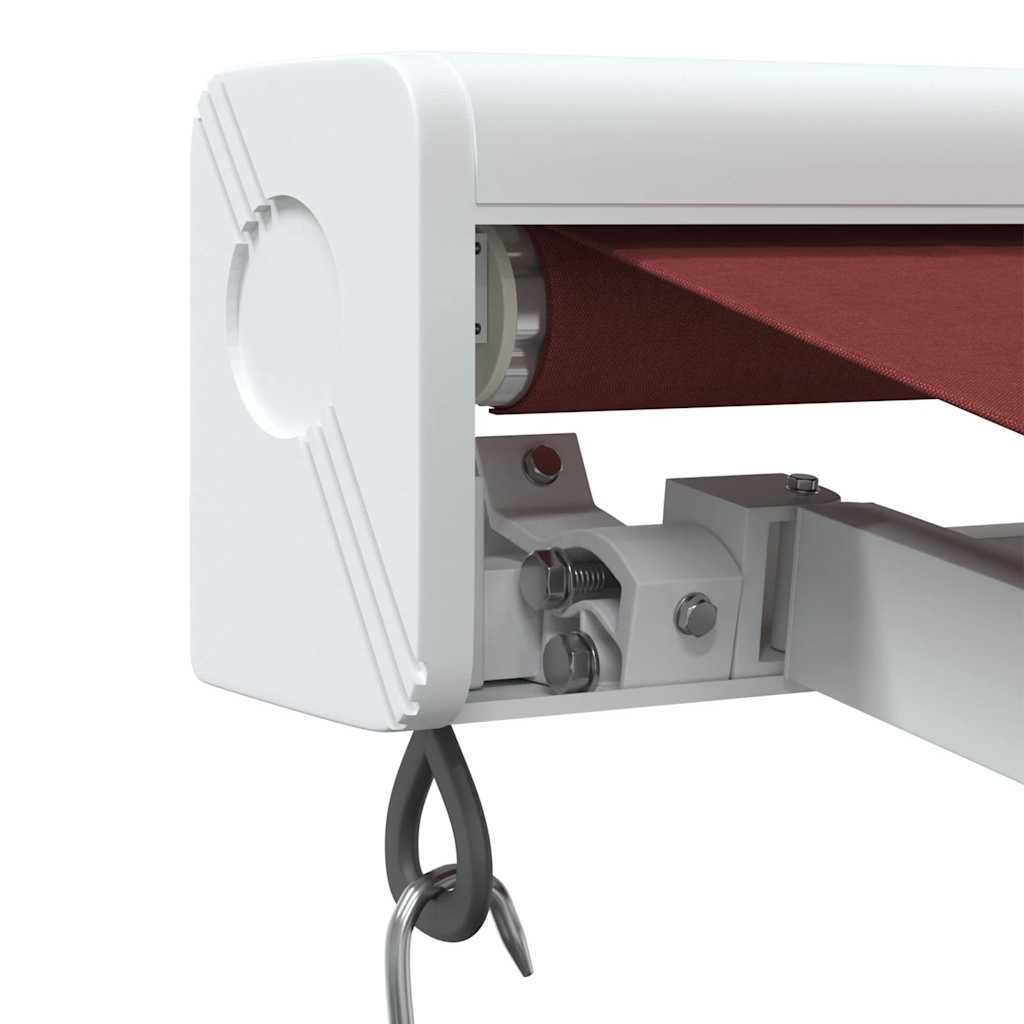 Tenda na ručno uvlačenje bordo 350 x 250 cm