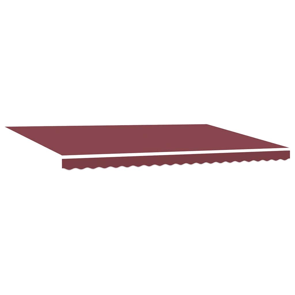 Tenda na ručno uvlačenje bordo 500 x 300 cm