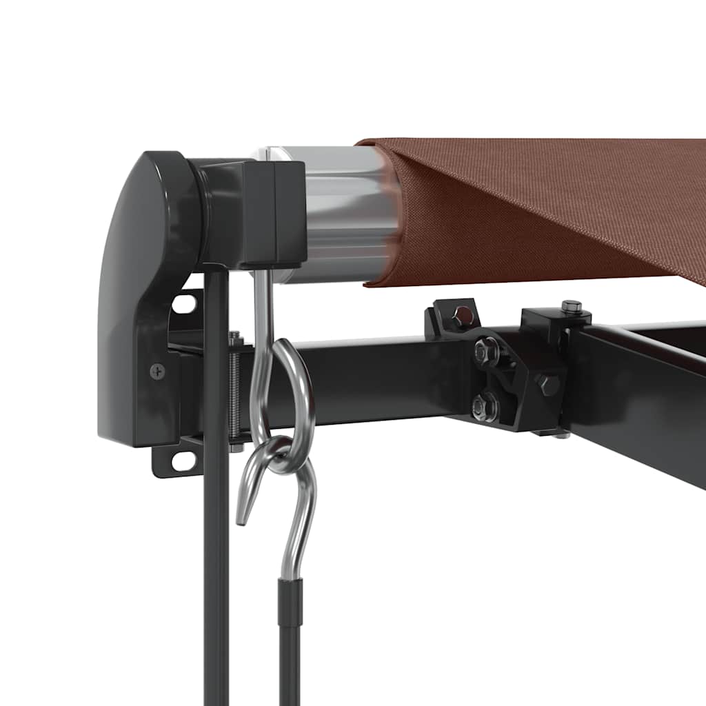 Tenda na automatsko uvlačenje smeđa 600 x 350 cm