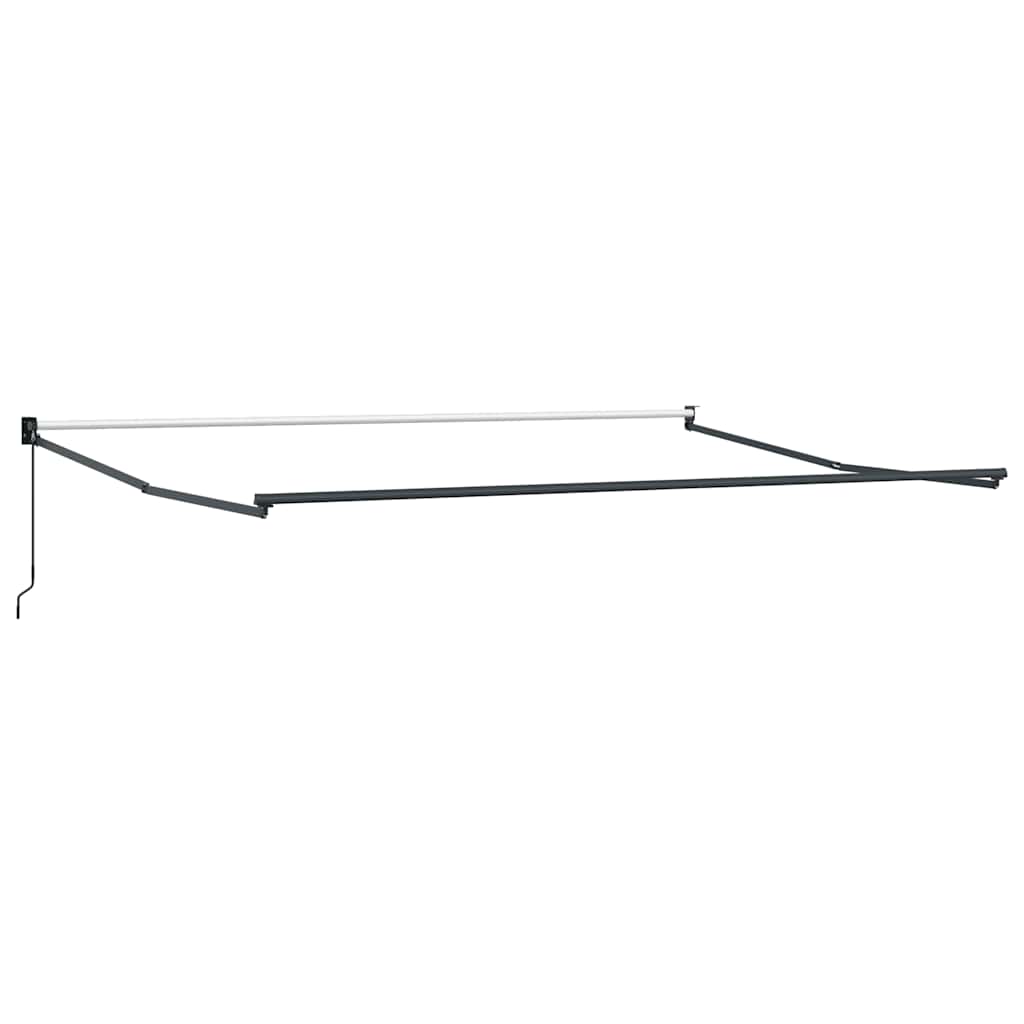 Tenda na ručno uvlačenje smeđa 500 x 300 cm