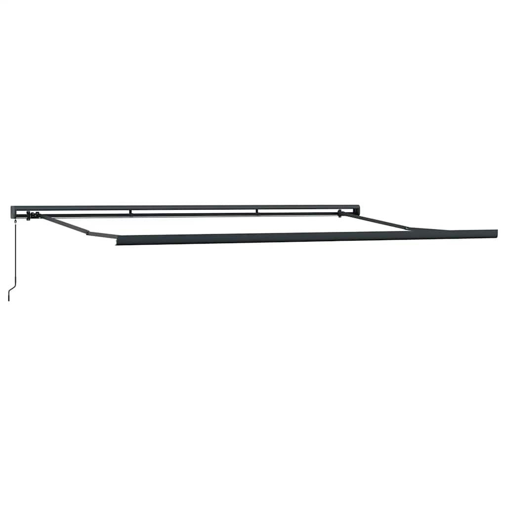 Tenda na ručno uvlačenje smeđa 400 x 300 cm