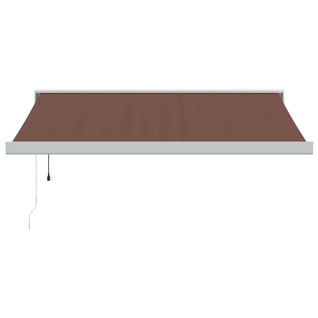 Tenda na automatsko uvlačenje smeđa 350 x 250 cm