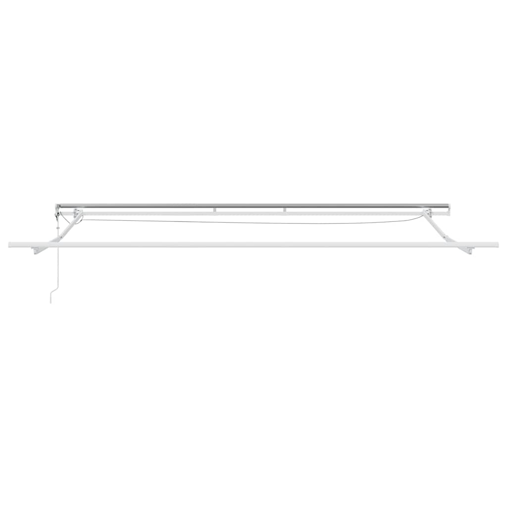Tenda na automatsko uvlačenje LED antracit i bijela 400x300 cm