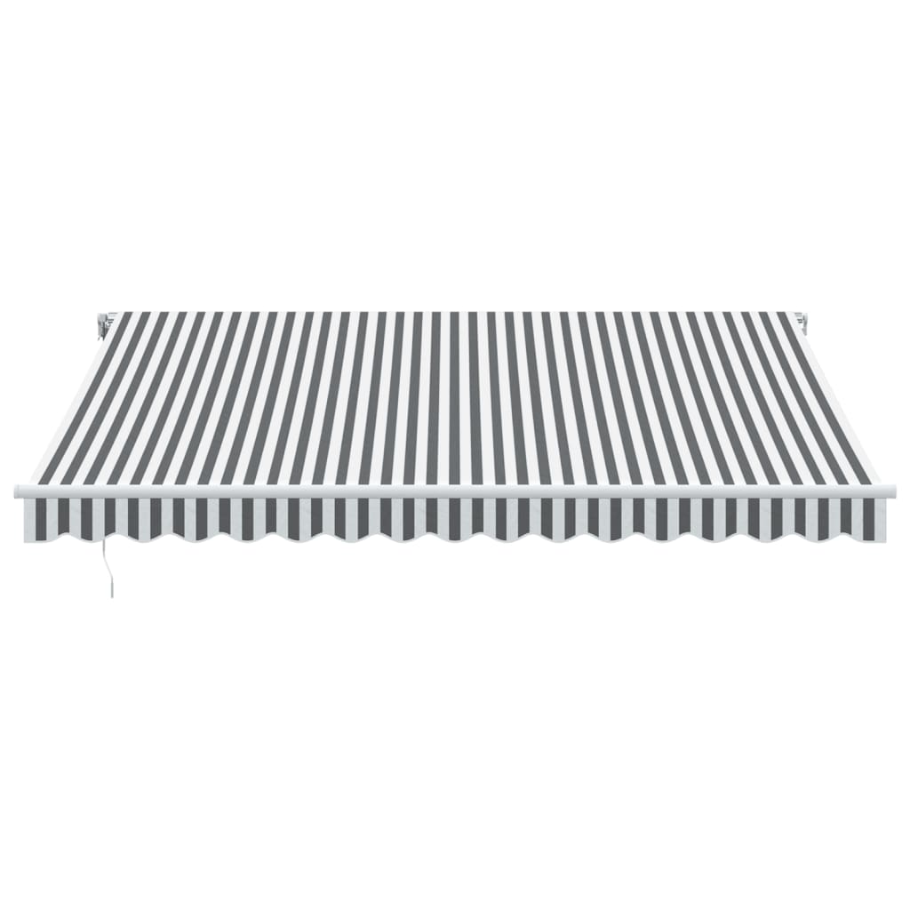 Tenda na automatsko uvlačenje LED antracit i bijela 400x350 cm